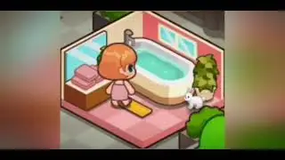 night routine in magic school story.