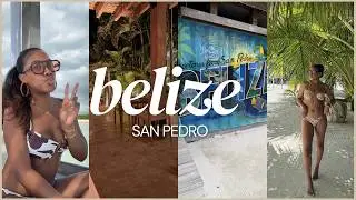Belize Travel Vlog | Birthday Trip | San Pedro, Caye Caulker, Secret Beach & More! | Zenese Ashley