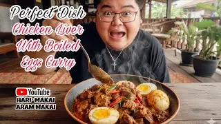 Spicy Chicken Liver & Boiled Egg Curry That Hits HARD! 🔥 Mukbang