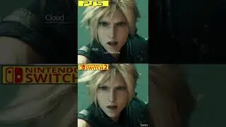 Final Fantasy 7 Remake Intergrade Nintendo Switch 2 vs PS5 Early Graphics Comparison