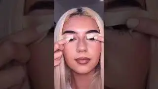 trying the viral eyeliner hack