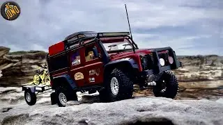 RC Cinematic Scale Run | Part 3 | Land Rover Defender | Toyota FJ40 Classic and FJ40 Custom