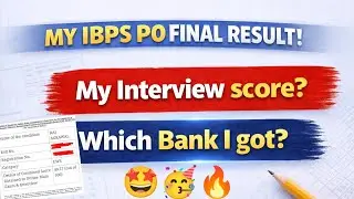 🎉IBPS PO Final Result OUT🔥🧿! 🤩 Interview Score & Bank Allocation 🤑 | BANKIFY