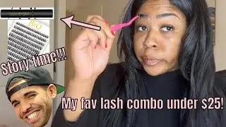 The time I went to a DRAKE private party + my FAV lash combo 🥰✨💯