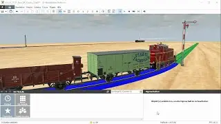3D-Modellbahn Studio 602_3 Signal mit Gleiskontakt