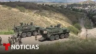 Se triplica el n&uacute;mero de soldados estadounidenses en la frontera Sur | Noticias Telemundo
