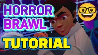 Horror Brawl - Only TUTORIAL You'll Need To Become A Good Player 😇 How To Play Tips For Beginners 🐷