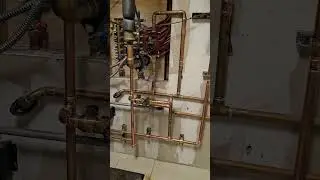 Clean work!! #plumberslife #plumbersworld #plumber #boiler