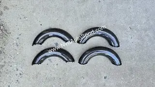 Mini R50, R52, R53 Carbon Fiber rollover bar covers from NVD Autosport