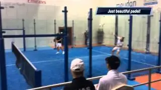 2014 NAS Ramadan Tournament Padel Tennis Highlights 7