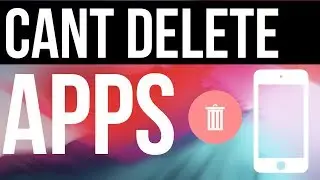 Can&rsquo;t Delete Apps, &lsquo;X&rsquo; doesn&rsquo;t appear in iPod Touch