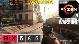 Call of Duty : Warzone Battle Royale : RX 560 4GB