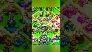 Blimp in super Wizard! (clash of clans).#coc #clashofclans #gaming #shorts