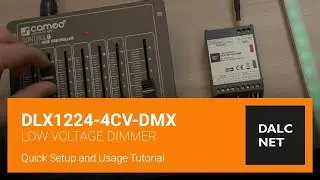 DLX1224-4CV-DMX: How To Install DMX LED Dimmer - Dalcnet