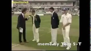 Ricky Ponting 2005 Ashes, 2nd test coin toss. coffin dance meme