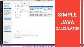 Create User Input Simple Calculator Using Java ( only If function  and Char input )