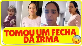 MI NÃO GOSTOU DO QUE SUA IRMÃ FEZ TARDE DA NOITE NA SUA CARA 🫢😯 #mirellsantos