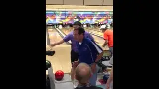 Kevin Decker bowls a 300 game at Buffaloe Lanes South
