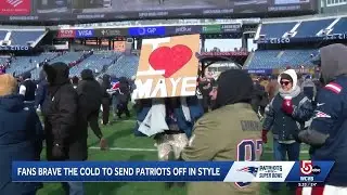 Fans gather at Gillette Stadium rally to send Patriots off to Super Bowl