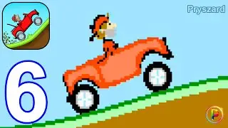 Hill Climb Racing - Gameplay Walkthrough Part 6 New Update Retro Mission (iOS,Android Gameplay)