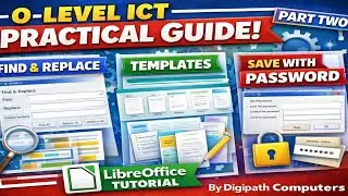 O Level Practical Exam 2026 | Find Replace & Save with Password