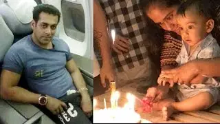 Salman Khan Took 22-hour NON STOP Flight To Celebrate Nephew Ahil&rsquo;s 1st Birthday