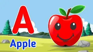 Phonics Song 2 with TWO Words in 3D - A For Airplane - ABC Alphabet Songs with Sounds for Children