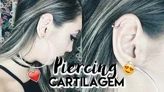 PIERCING NA CARTILAGEM: COMO CUIDAR, QUELÓIDE... ♡Amanda Borges