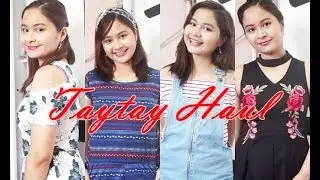 TAYTAY  TIANGGE TRY-ON HAUL (TAGALOG) | Aliya Lee