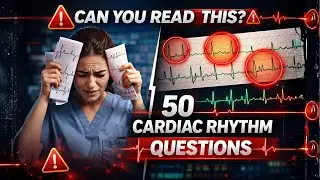 50 Cardiac Rhythm Questions You Must Know Nursing Exam Prep#2026#education #study#explore#fypシ゚viral