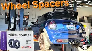 Проставки для колес Mini Cooper (пошаговая инструкция) #f56 #f66 #countryman #clubman #r53 #r56 (...