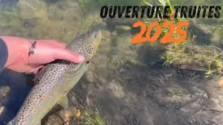 La CUILL&Egrave;RE ARS fait le JOB pour cette OUVERTURE TRUITES 2025 ! ( P&ecirc;che aux leurres )