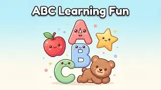 ABC Alphabet Learning for Toddlers | A&ndash;Z Letters & Real-Life Objects | Calm Educational Video