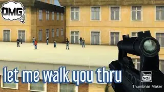 A whole gang at once, Sniper 3D assassin shoot to kill Schalltein.