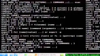How to find the shell built in commands in Linux Shell terminal
