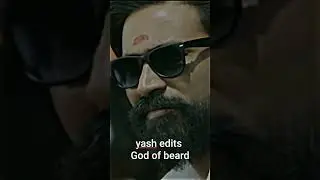King of beard yash #yashedits