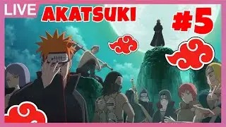 🔴 LIVE 5 - Desenhando a AKATSUKI AO VIVO! | Arte Insana de Naruto