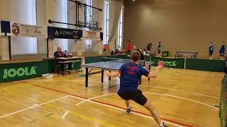 Persolja Ludvik - Moro Giacomo | TT Rangers Udine - Tennistavolo Vicenza | Serie B1 Girone A
