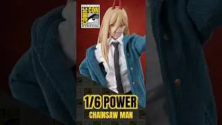 1/6 FigZero Power ( Chainsaw Man ) Threezero @ San Diego Comic-Con 2023 #shorts