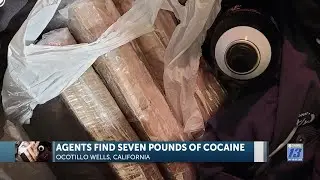El Centro Sector Border Patrol agents arrest smuggler, seizing $78k worth of cocaine