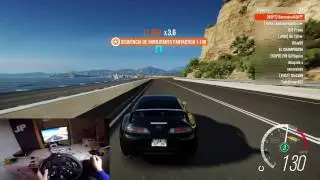 Forza Horizon 3 - Wheel Cam | Logitech g920 - Toyota Supra