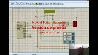 Teclado matricial 4x4 LCD MPLab X Ide