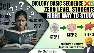Master Cadre Biology Complete  Roadmap | Zoology + Botany | Sahil Sir