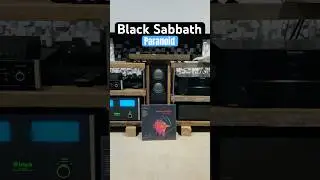 Playing some Black Sabbath on the McIntosh C22 with Sonus Faber VIII G2s