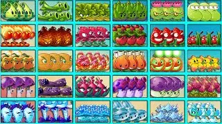 All Colorful Plants vs All Zombies - Who Will Win? - PvZ 2 Plant vs Plant