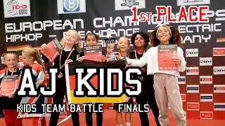 AJ Kids - Team Battle Final - European Hip Hop Championship 2018