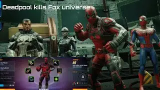 Deadpool 3 official game _ deadpool vs spiderman _ red skull vs deadpool