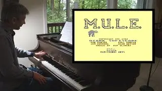 M.U.L.E. C64 piano arrangement