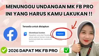 RAHASIA CREATOR FB PRO : 6 HAL WAJIB DILAKUKAN SAAT MENUNGGU ANTRIAN MONETISASI KONTEN FB PRO