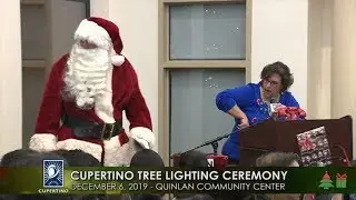 Cupertino Tree Lighting Ceremony 2019